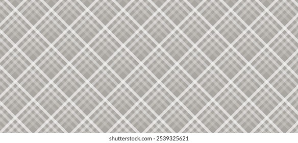 Grey and white diagonal plaid background