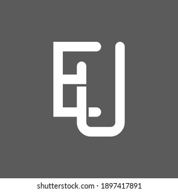 Grauweiße EU-Vektorgrafik-Logo-Vorlage