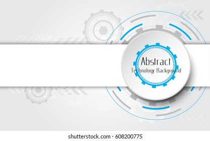 Grey white Frame abstract technology background communication concept