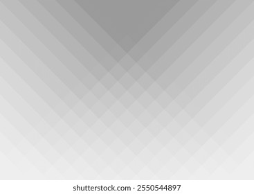 Fundo listrado abstrato mínimo geométrico cinza e branco. Projeto corporativo de tecnologia de vetor