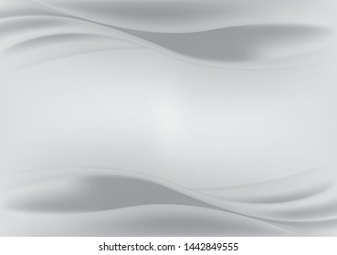 Grey and white gradient abstract background wallpaper, Vector EPS