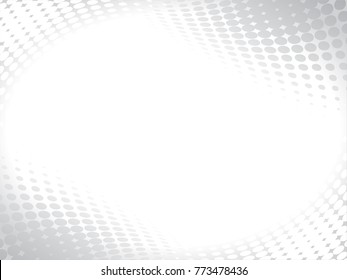 Vector de fondo abstracto de medio tono blanco gris