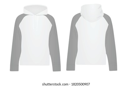 Carne gris y blanca. vector