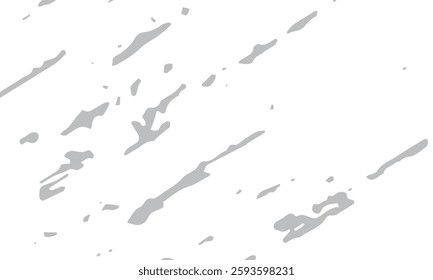 A grey and white image with a lot of splatter and brush strokes