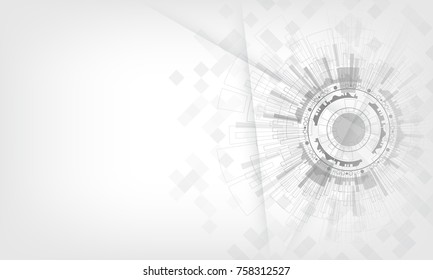 grey & white light modern technology electric abstract background. Vector graphic design EPS10.for creative banner, poster, template website,book