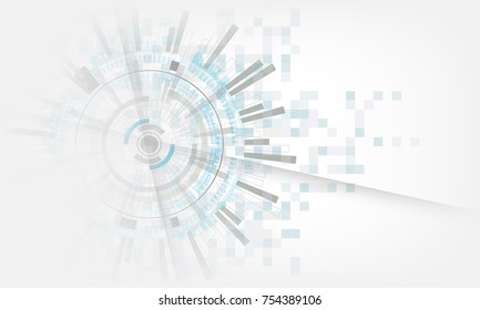grey & white modern technology electric digital abstract background. Vector graphic design.for creative banner, poster, template website,book