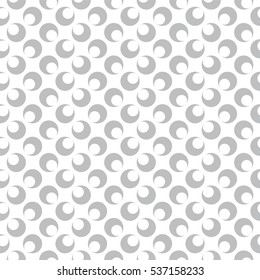 Grey and white pattern, abstract geometric background
