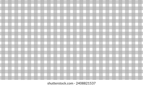 Grey and white plaid background