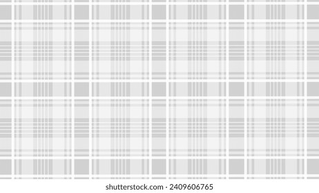 Grey and white plaid texture as a background
