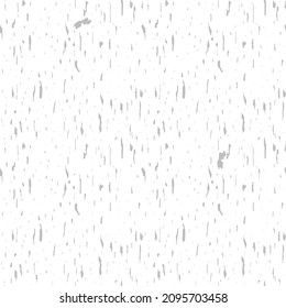 Grey and white seamless pattern with confetti. Abstract vector grunge. Messy artistic illustration for fabric design, wallpaper, decorative paper, web design, background, postcard.