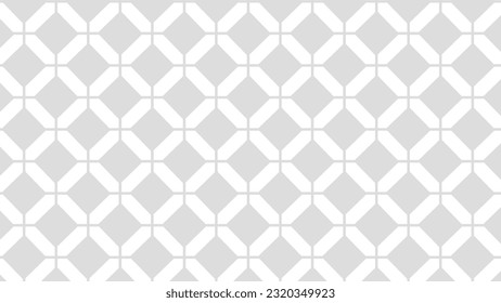 Grey and white seamless pattern with ornament