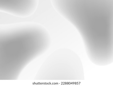 Grauweißer, glatter, unscharfer, lukrativer Hintergrund. Vektordesign