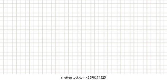 Grey and white striped plaid fabric texture background 