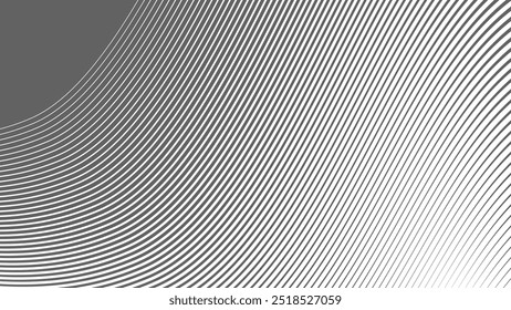 Fondo de patrón abstracto de rayas grises y blancas para el telón de fondo o estilo de tela
