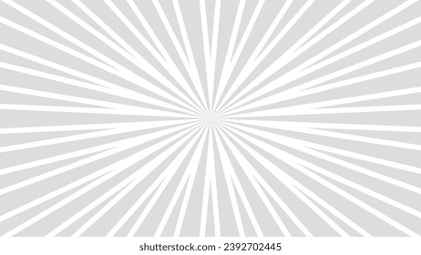 Fondo de ráfaga de sol gris y blanco