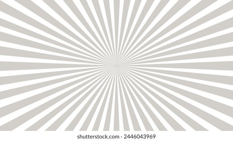 Grey and white sunburst background