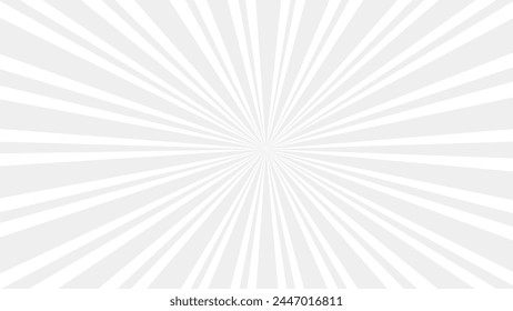 Grey and white sunburst background