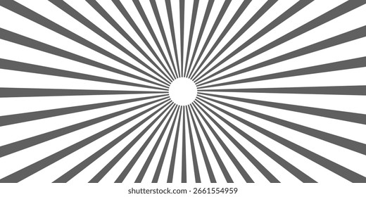 Fondo de rayos de sol gris y blanco con rayos