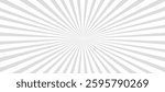Grey and white sunburst rays background