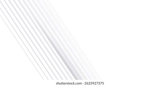 Fondo moderno abstracto de flechas tecnológicas grises y blancas. Concepto de diseño de Vector