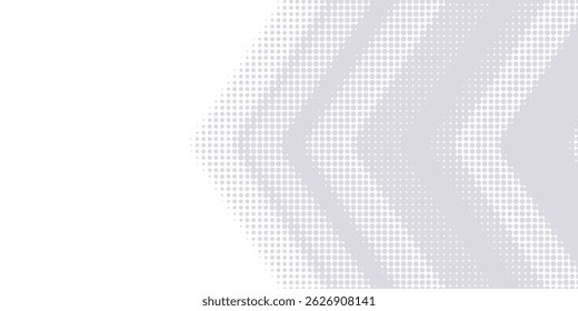 Grey and white tech arrows abstract modern background. Concept vector design
