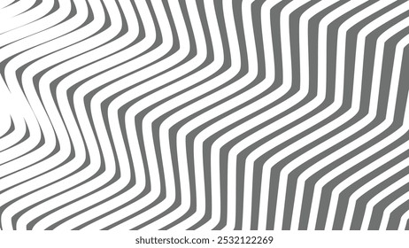 Grey white wave pattern abstract background for backdrop or fabric style