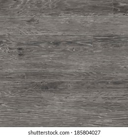 Grey Wood Board, Vector Illustration