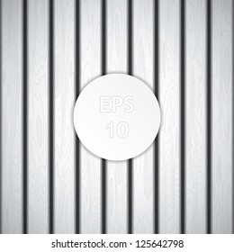 Grey wooden texture background.Vector