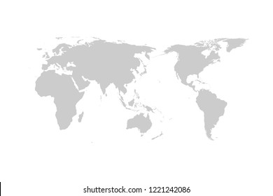 Asia Centered Map Images Stock Photos Vectors Shutterstock