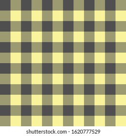 Grey yellow checkered ornament for different backgrounds