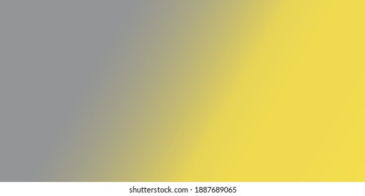 Grey   yellow vector background  Smart trendy colors blurred pattern  Abstract illustration and gradient blur design  Design for landing pages  