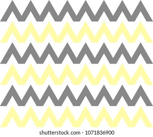 grey yellow zig zag pattern vector