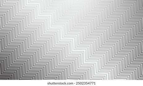 Grey zig zag pattern abstract background vector image