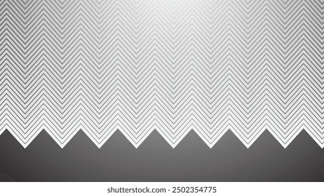 Grey zig zag pattern abstract background vector image