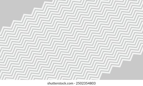 Grey zig zag pattern abstract background vector image