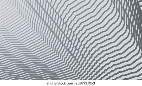 Grey zig zag stripes line pattern abstract background for backdrop