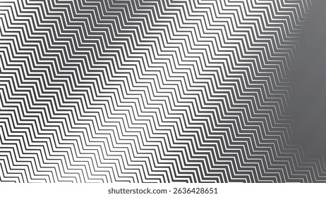 Grey Zigzag Stripes Line Pattern Abstract Background for Sleek and Minimalist Designs