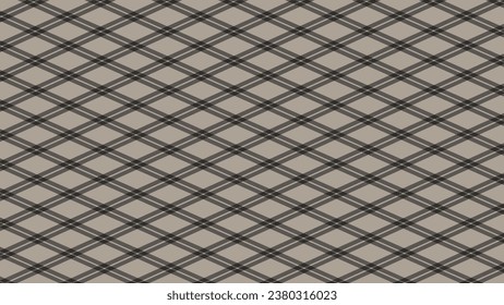 Grey-brown and black plaid rhombus pattern as a background