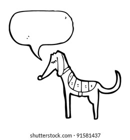 greyhound cartoon