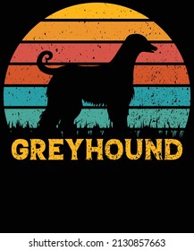 Greyhound dog lovers t-shirts design