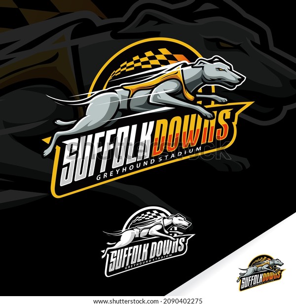 GreyHound Dog Run race\
Logo