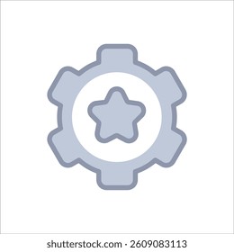 Greyscale icon of a setting tool used in typography or typesetting processes.