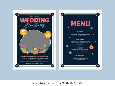 Gribble Wedding Invitation Template, Wedding Invites, save the date, Birthday Invites, Video Invites, E-Cards.