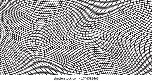 Raster abstrakten Hintergrund. Schwarz-Weiß-Raster. 10