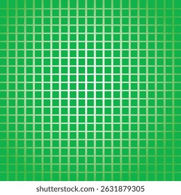Grid background with gradient green color