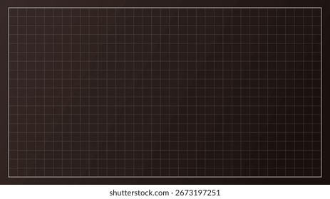 Fondo de rejilla con plano de línea, diseño de tecnología de Vector negro. El fondo y las líneas de la cuadrícula crean un bg de tecnología limpia para los datos, el tablero de instrumentos o los Elementos de interfaz futuristas.

