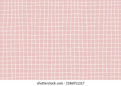 Grid background vector in pink color.