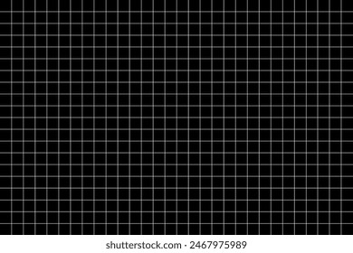 Fondo de cuadrícula. Fondo blanco del patrón de la línea delgada. Fondo cuadrado geométrico