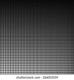 Grid black and white texture. Vector illustration background
