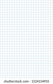 Grid blocks graph paper. Vector illustration line of notebook for use as background